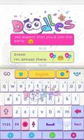 Doodles GO Keyboard Theme تصوير الشاشة 3