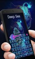 Deep Sea Emoji Keyboard Theme تصوير الشاشة 3