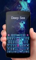 Deep Sea Emoji Keyboard Theme الملصق
