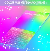 Color Full Keyboard theme پوسٹر