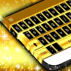 Latest Gold Keyboard Theme APK download