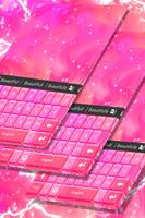 Keyboard Theme for Girls Affiche