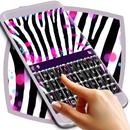 Zebra Print Keyboard Theme APK