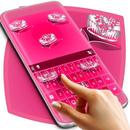 Diamond Pink Tiara Keyboard APK