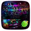 Disco Night GO Keyboard Theme
