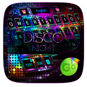 Disco Night GO Keyboard Theme आइकन