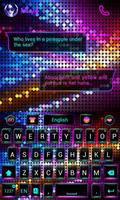 Disco Night GO Keyboard Theme ภาพหน้าจอ 3