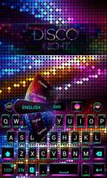 Disco Night GO Keyboard Theme ảnh chụp màn hình 1