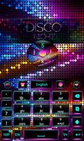 Disco Night GO Keyboard Theme capture d'écran 2
