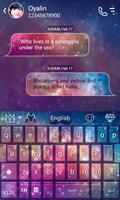 Dreamer GO Keyboard Theme captura de pantalla 3