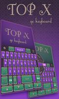 Top X Go Keyboard Theme Poster