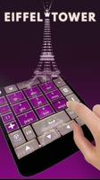 Eiffel Tower GO Keyboard Theme ภาพหน้าจอ 3