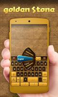 Golden Stone GO Keyboard Theme screenshot 1