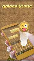 Golden Stone GO Keyboard Theme screenshot 2