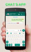 GO Keyboard Theme for Chat's App penulis hantaran