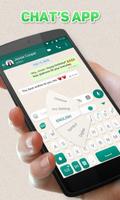 GO Keyboard Theme for Chat's App screenshot 1