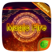 Magic Fire GO Keyboard Animated Theme