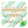 Mint Gold GO Keyboard Theme