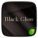 Black Glow GO Keyboard Theme APK