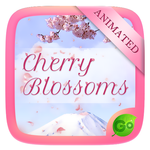 Cherry Blossoms GO Keyboard Animated Theme