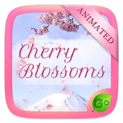 Cherry Blossoms GO Keyboard Animated Theme APK download