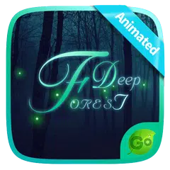 Deep Forest GO Keyboard Animated Theme