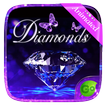 3D Diamonds GO Keyboard Animated Theme