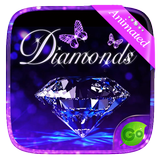 3D Diamonds GO Keyboard Animated Theme иконка
