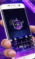 3D Diamonds GO Keyboard Animated Theme скриншот 1