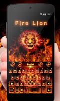 Fire Lion Plakat