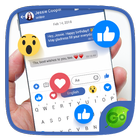 GO Keyboard Theme For Face App ikon