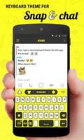 GO Keyboard Theme for Chat Plakat