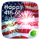 Fourth of July Go Keyboard Theme icon