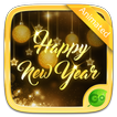 ”Happy New Year 2018 GO Keyboard Animated Theme