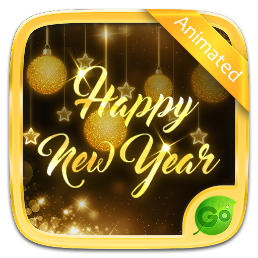 Happy New Year 2019 GO Keyboard Animated Theme