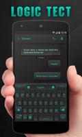 GO Keyboard Theme Logic Tect Cartaz