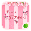 Pink Flowers GO Keyboard Theme