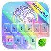 Rainbow Unicorn GO Keyboard Animated Theme