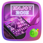 Enjoy 2016 GO Keyboard Theme icône