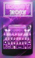 Enjoy 2016 GO Keyboard Theme Affiche