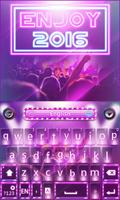 Enjoy 2016 GO Keyboard Theme capture d'écran 3