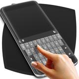 Elegant Grey Keyboard Theme Zeichen