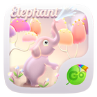 Elephant GO Keyboard Theme icône