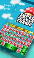 Super Mushroom Keyboard Theme imagem de tela 1