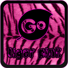 Tiger Pink Go Keyboard icône