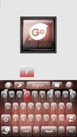 Glass Wood Go Keyboard 截圖 3