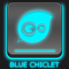 Blue Chiclet Go Keyboard ไอคอน