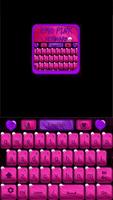 Emo Pink Go Keyboard 截图 1