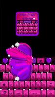 Emo Pink Go Keyboard تصوير الشاشة 2