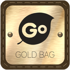 Gold Bag Go Keyboard simgesi